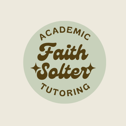 Faith Solter — Academic Tutoring